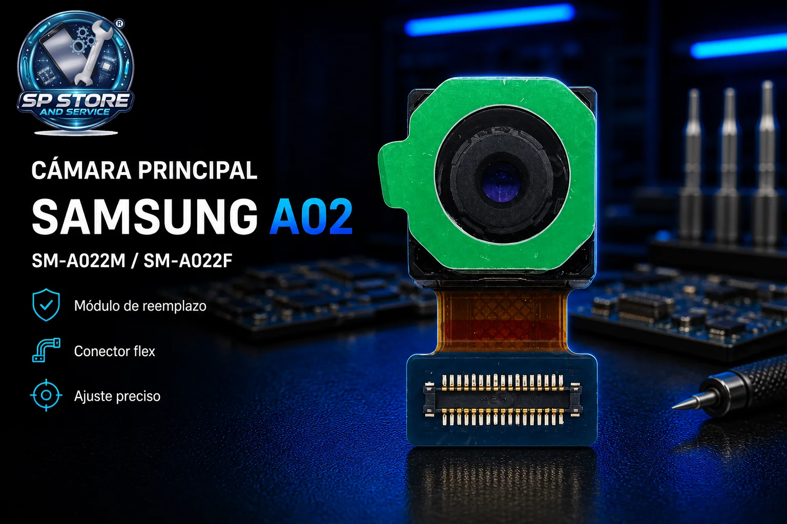 CAMARA TRASERA SAMSUNG A02