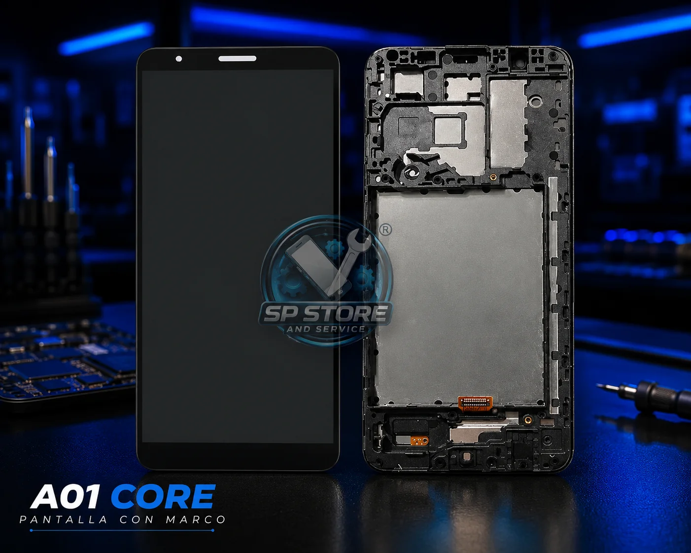 MODULO SAMSUNG A01 CORE CON MARCO — SM-A013M