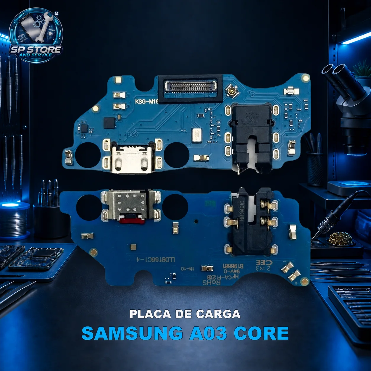 PLACA CARGA SAMSUNG A03 CORE