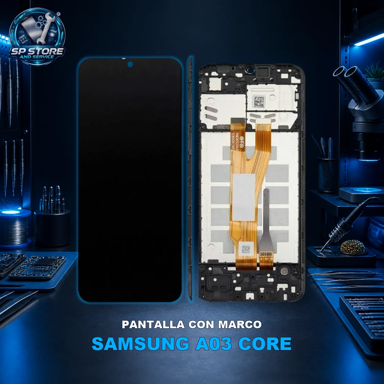 MODULO SAMSUNG A03 CORE CON MARCO