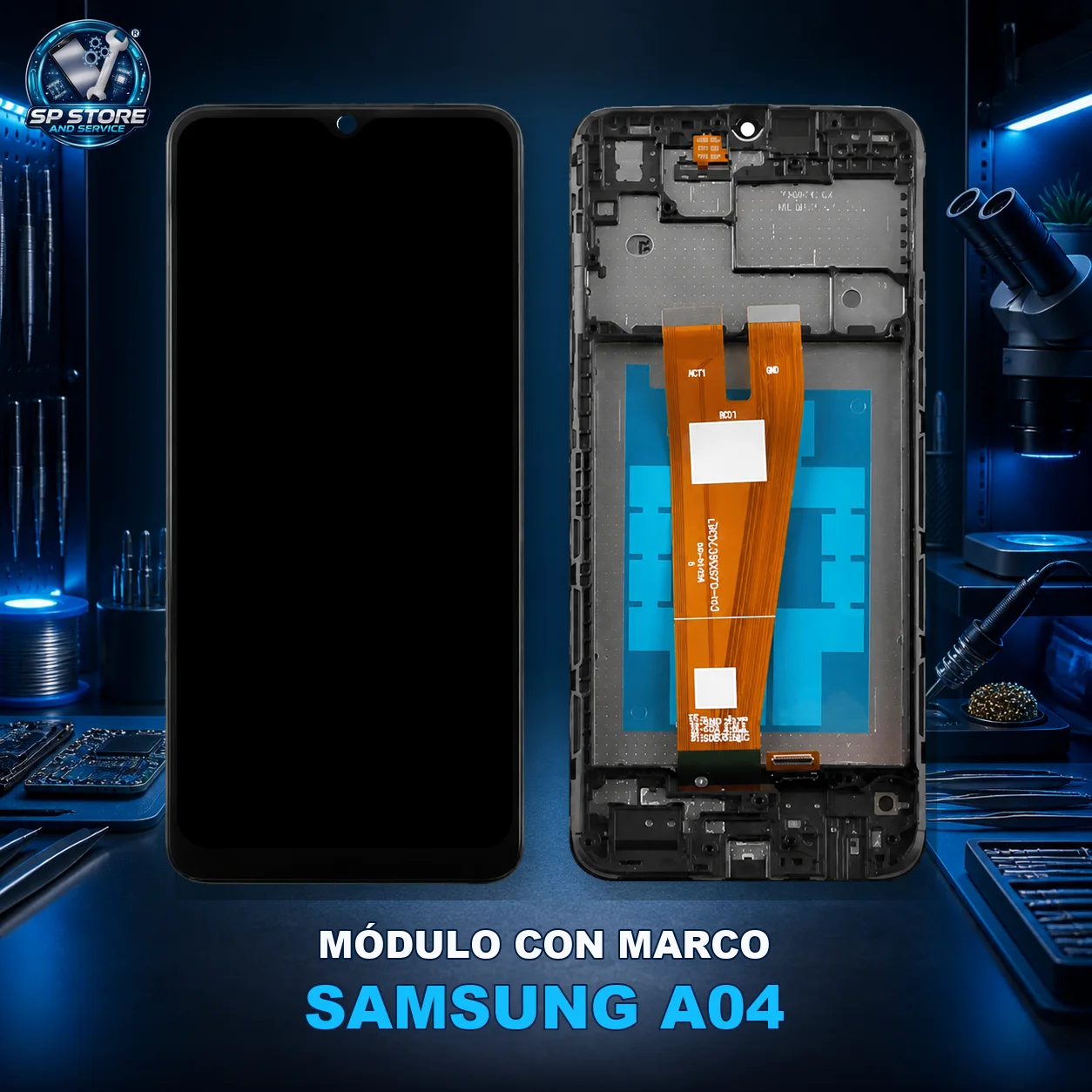 MODULO SAMSUNG A04 CON MARCO