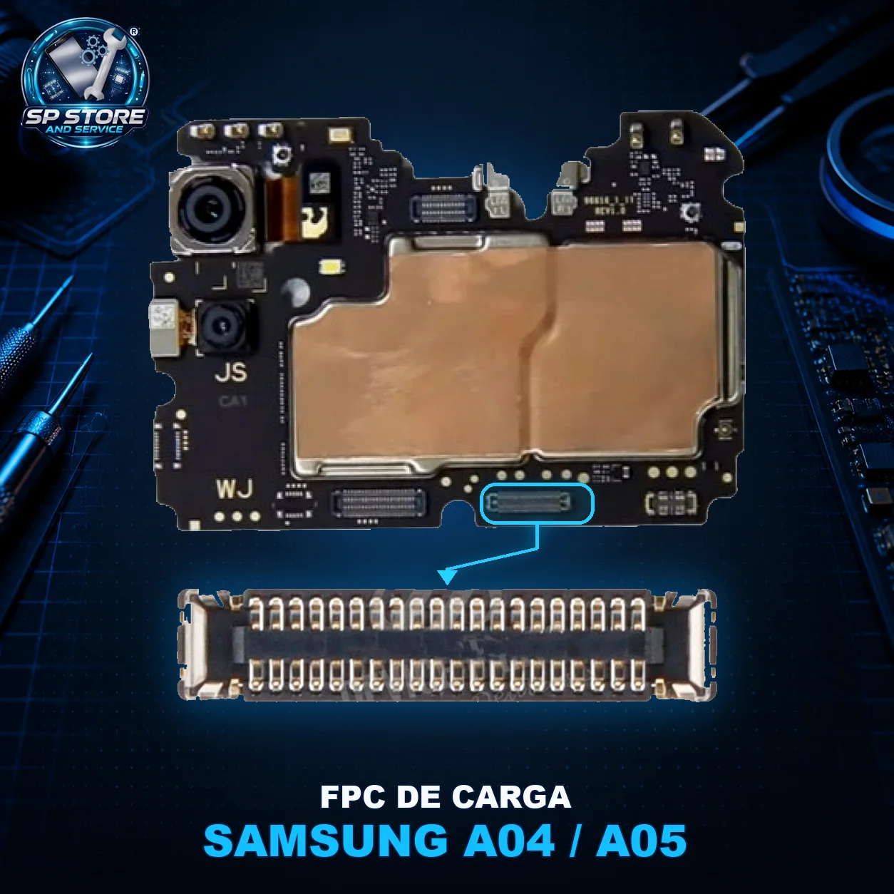 FPC CARGA SAMSUNG A04/05