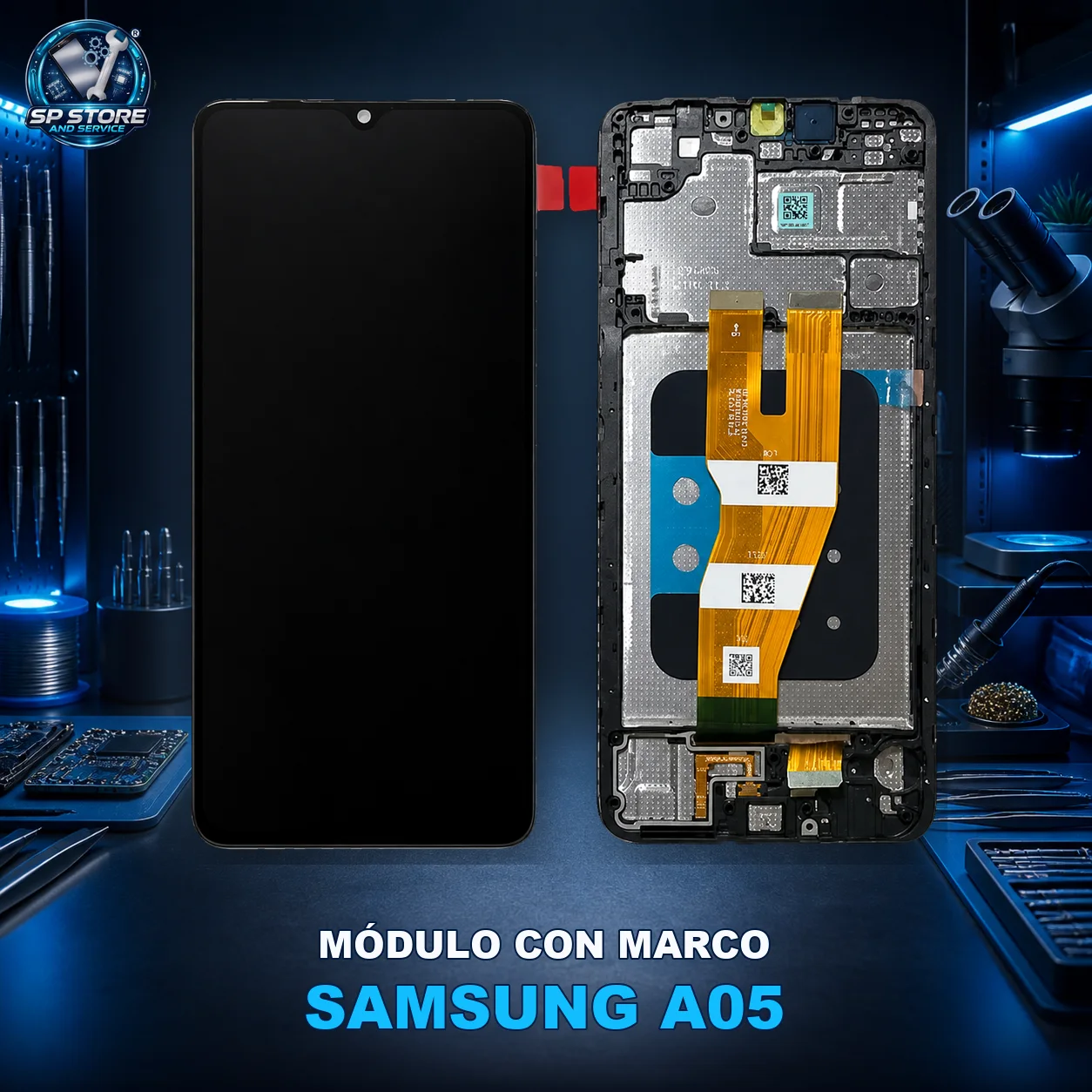 MODULO SAMSUNG A05 CON MARCO