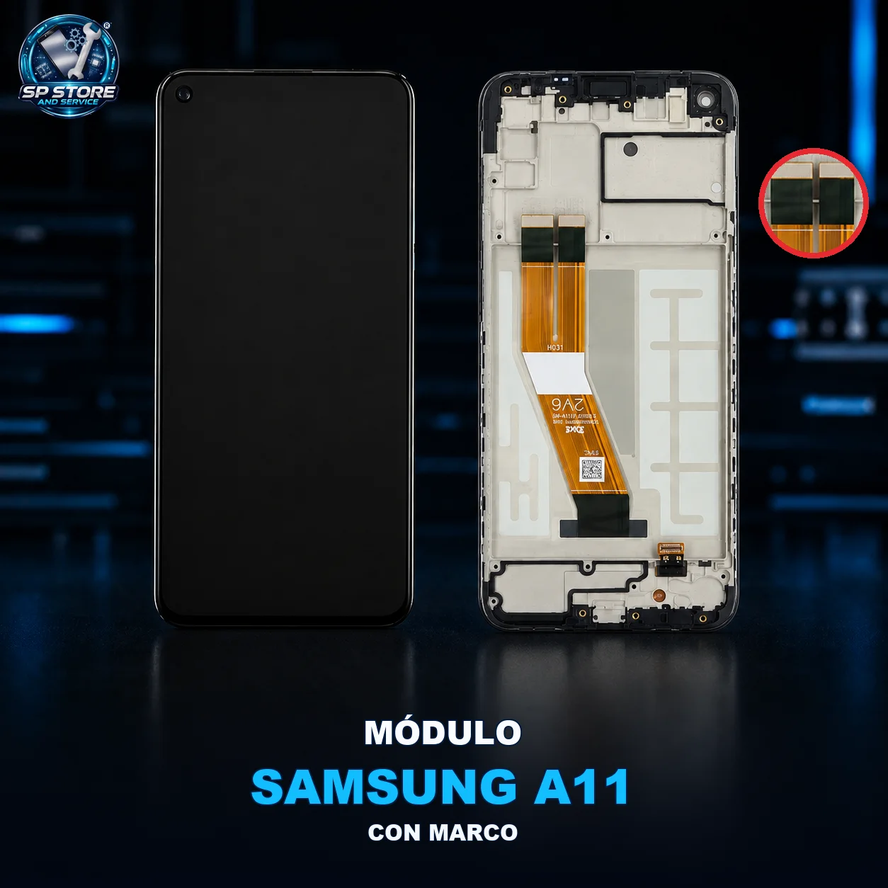 MODULO SAM A11 CON MARCO