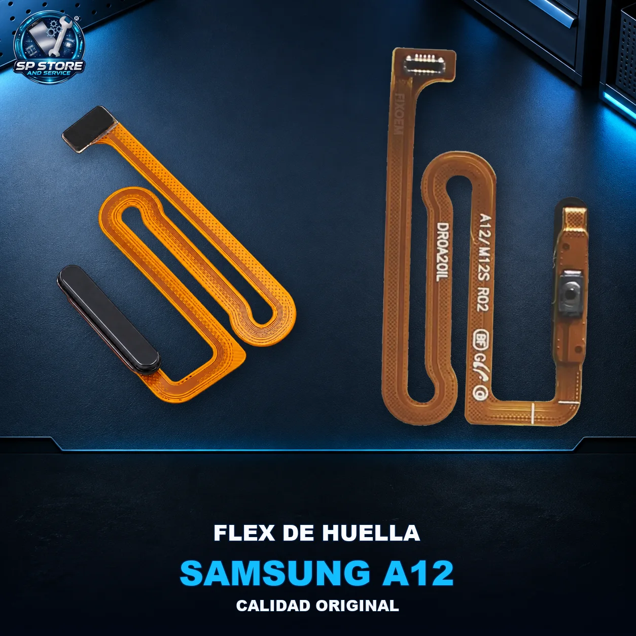 HUELLA SAMSUNG A12/M12 BLACK