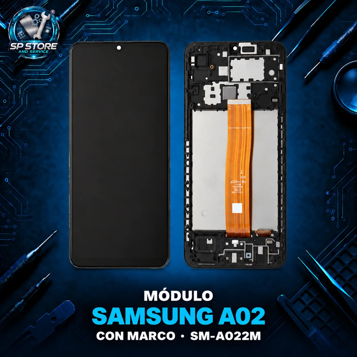 MODULO SAMSUNG A02 CON MARCO — SM-A022M