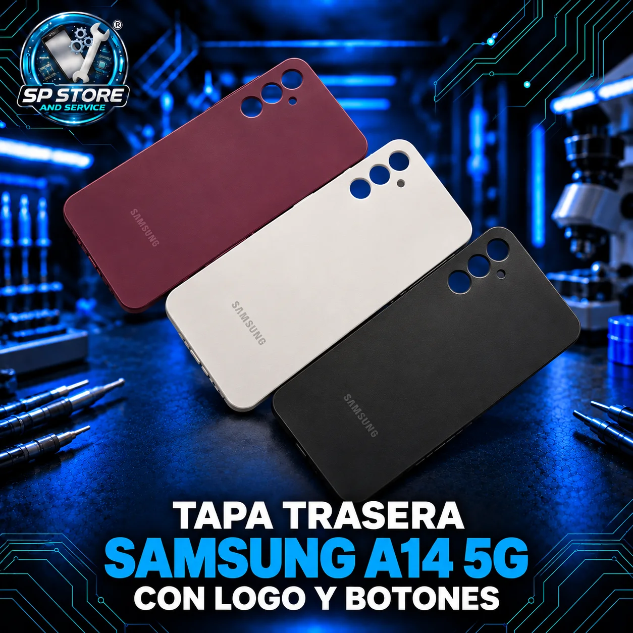 TAPA SAMSUNG A14 BLACK