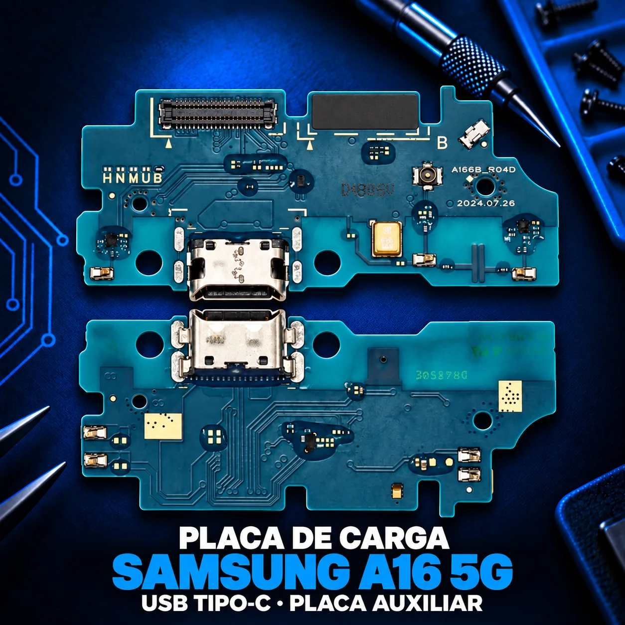 PLACA CARGA SAM A16 5G — SM-A166B