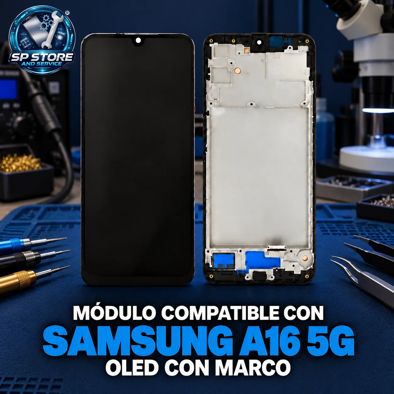 MODULO SAMSUNG A16 5G OLED CON MARCO — SM-A166B