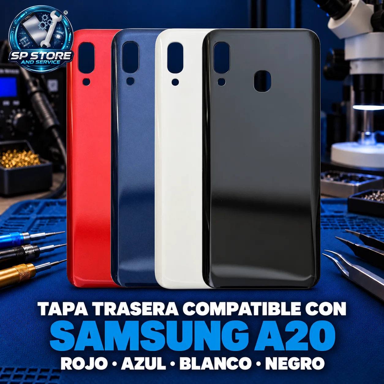 TAPA SAMSUNG A20 — SM-A205F/G/M